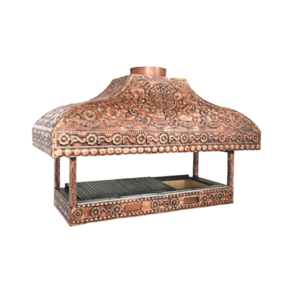 Meşale Antik Bakır 80 Cm Ocakbaşı Izgara