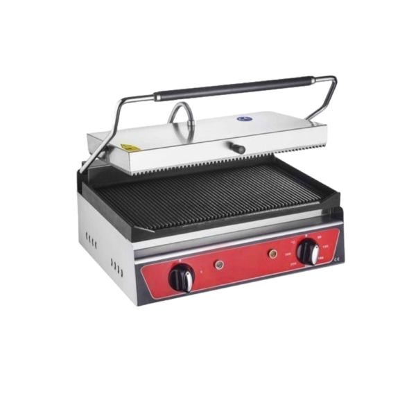CSA İnox Karacasan Endüstriyel Elektrikli 8 Dilim Döküm Tost Makinesi