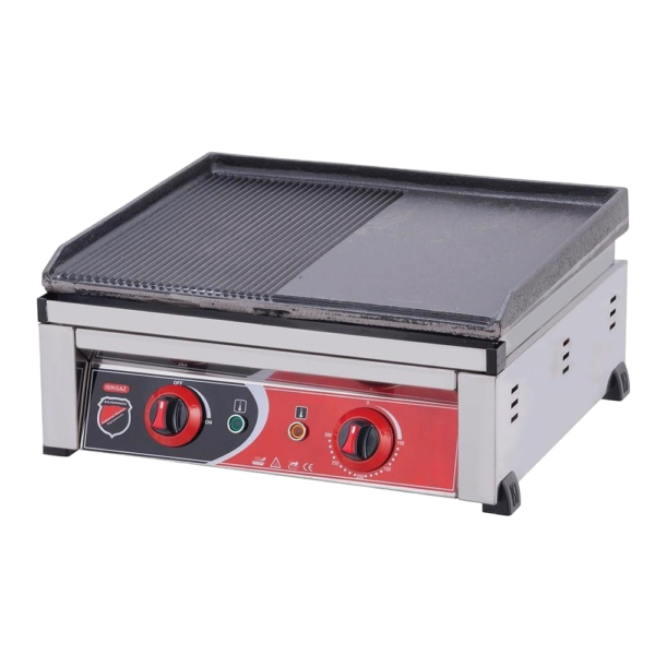 Işıkgaz Silverinox Endüstriyel 50 Lik Elektrikli 50 Cm Döküm Izgara