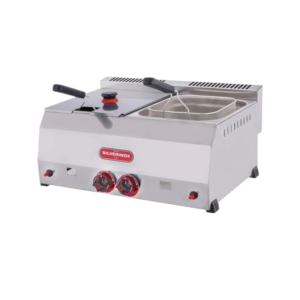Işıkgaz Silverinox Endüstriyel Çiftli 8+8 Litre Doğalgazlı Fritöz SLVR-2705