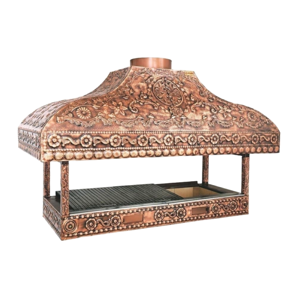 Meşale Antik Bakır 270 Cm Ocakbaşı Izgara