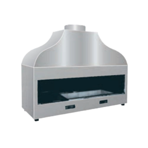 Meşale Inox 300 Cm Ocakbaşı Kapalı Izgara