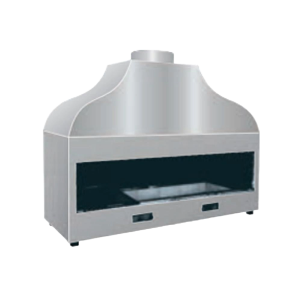 Meşale Inox 300 Cm Ocakbaşı Kapalı Izgara