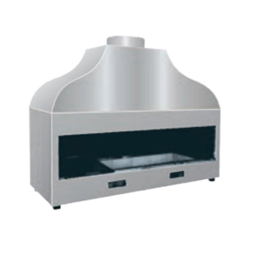 Meşale Inox 100 Cm Ocakbaşı Kapalı Izgara