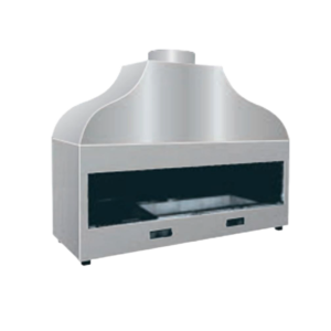 Meşale Inox 170 Cm Ocakbaşı Kapalı Izgara