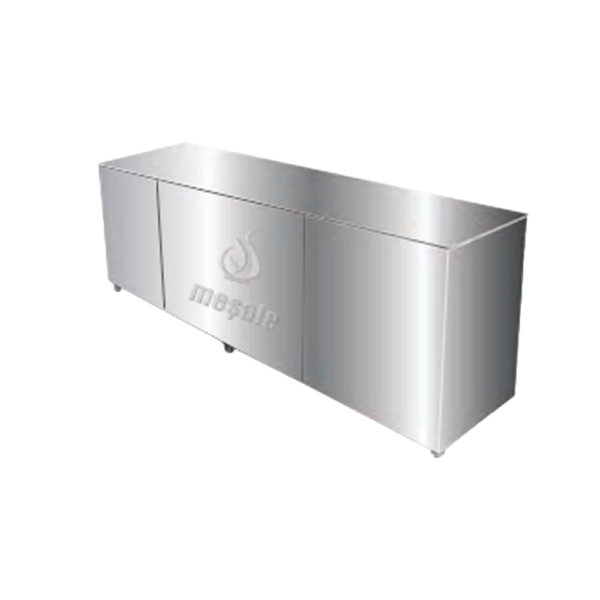 Meşale Inox 200 Cm Ocakbaşı Izgara Tezgahı