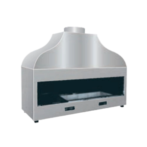 Meşale Inox 80 Cm Ocakbaşı Kapalı Izgara