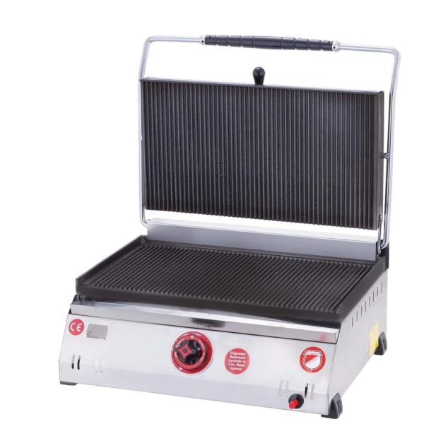Işıkgaz Silverinox Doğalgazlı Döküm 16 Dilim Tost Makinesi