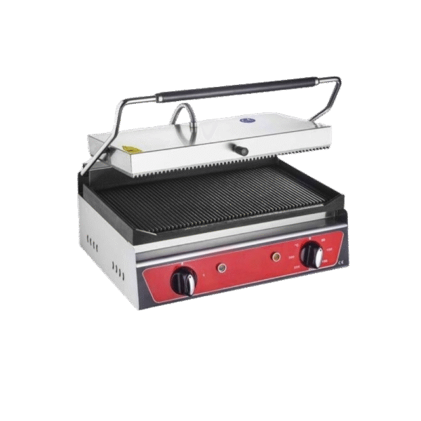 CSA İnox Karacasan Endüstriyel Elektrikli 8 Dilim Döküm Tost Makinesi