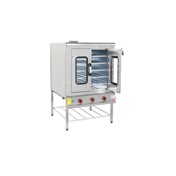 Himaksan Endüstriyel Çift Kapılı 100x100 Doğalgazlı Pasta Börek Fırını