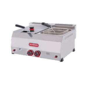 Işıkgaz Silverinox Endüstriyel Çiftli 8+8 Litre Doğalgazlı Fritöz SLVR-2705