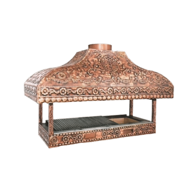 Meşale Antik Bakır 100 Cm Ocakbaşı Izgara
