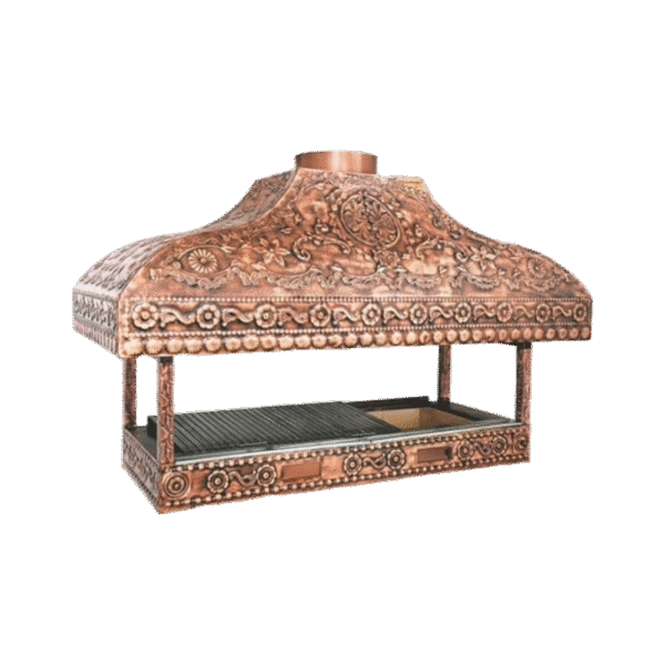 Meşale Antik Bakır 80 Cm Ocakbaşı Izgara