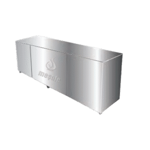 Meşale Inox 100 Cm Ocakbaşı Izgara Tezgahı