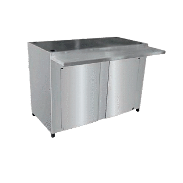 Meşale Inox 170 Cm Ocakbaşı Kapalı Izgara Tezgahı