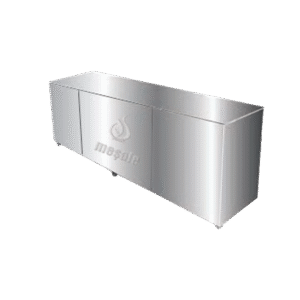 Meşale Inox 200 Cm Ocakbaşı Izgara Tezgahı