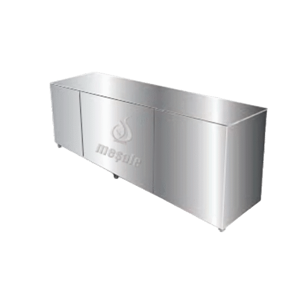 Meşale Inox 200 Cm Ocakbaşı Izgara Tezgahı