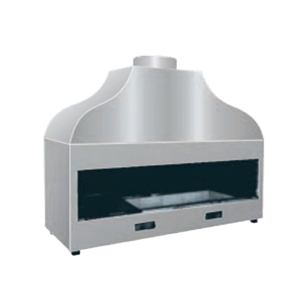 Meşale Inox 80 Cm Ocakbaşı Kapalı Izgara
