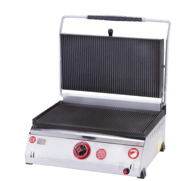 Işıkgaz Silverinox Doğalgazlı Döküm 16 Dilim Tost Makinesi
